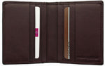 Mens Leather Slim Pocket Card Holder Wallet 6 Card Slots Boxed